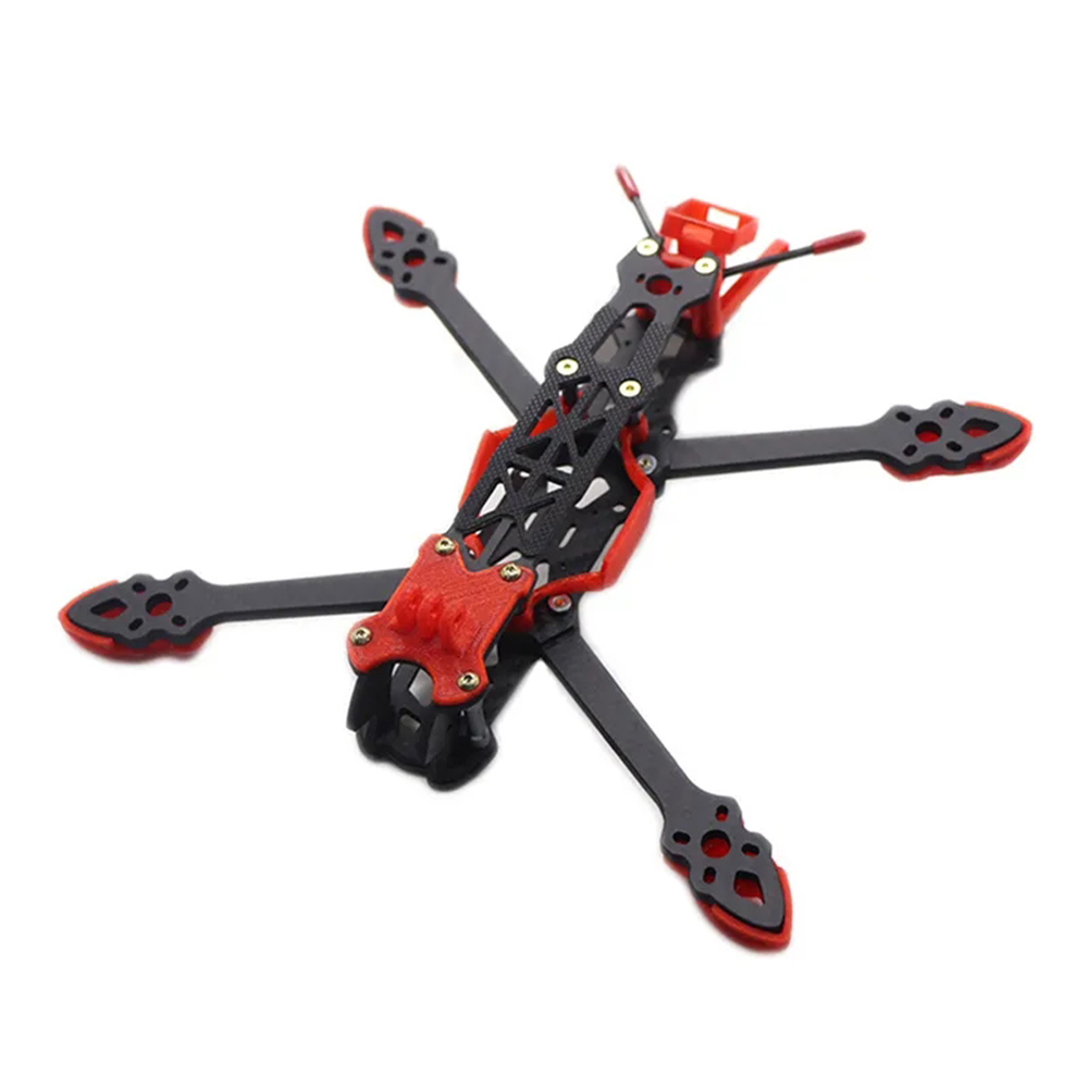 HSKRC-MAK6-260mm-Wheelbase-Carbon-Fiber-6-Inch-Frame-Kits-5mm-Arm-for-DIY-Long-Range-FPV-Racing-Dron-2000756-1